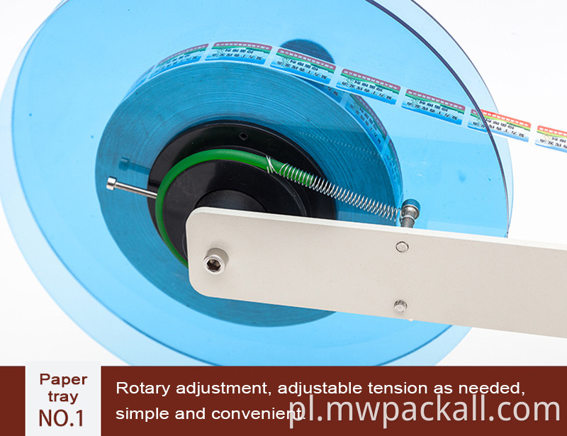 Mała pojemność Ręczna okrągła butelka wina / butelka wody MT-50 Maszyna do etykietowania / maszyna do etykiet